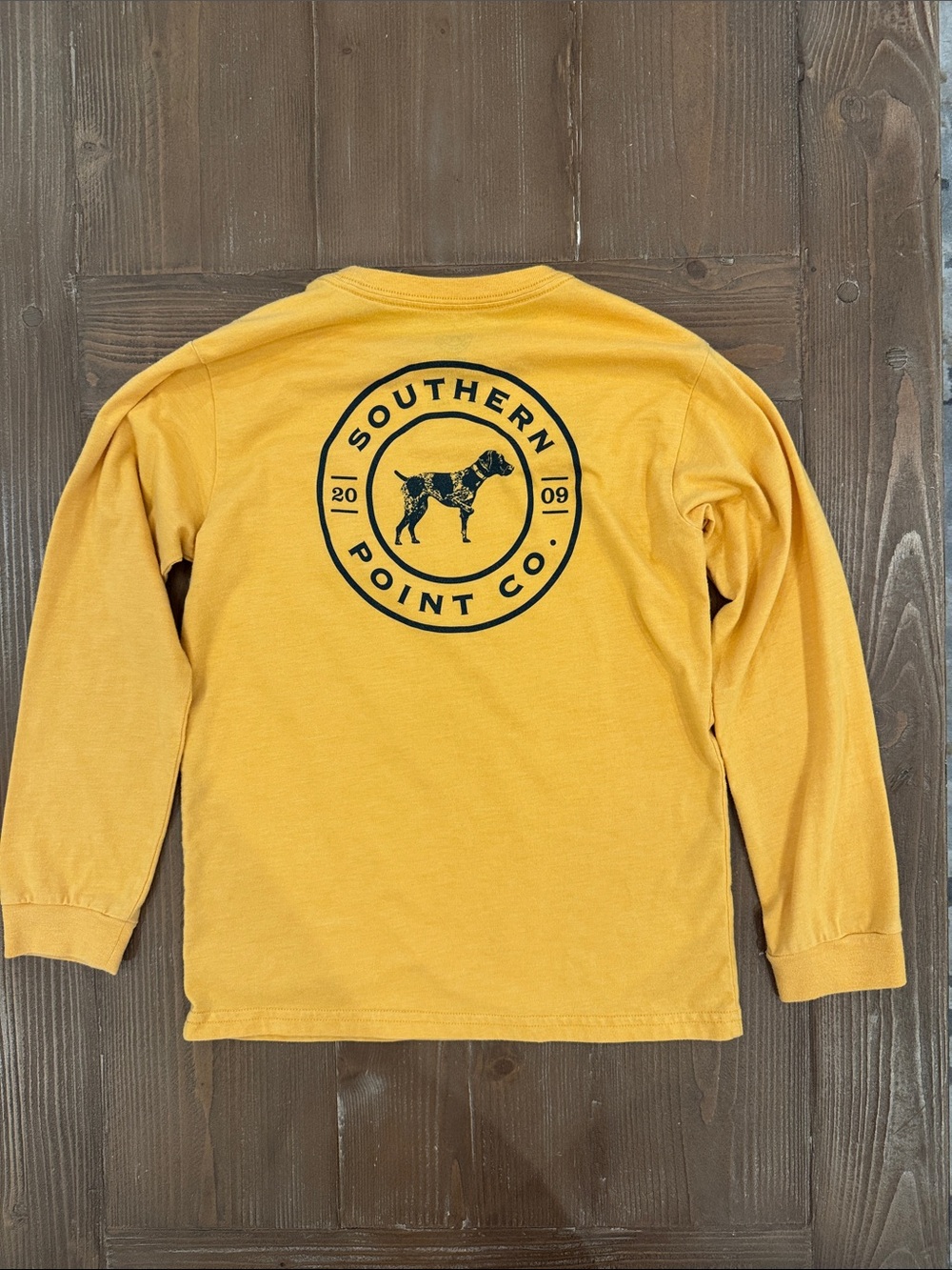 Boys Southern Point LS Tee Medium
